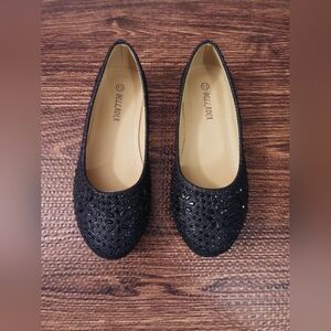 Black Kids Dress Shoes